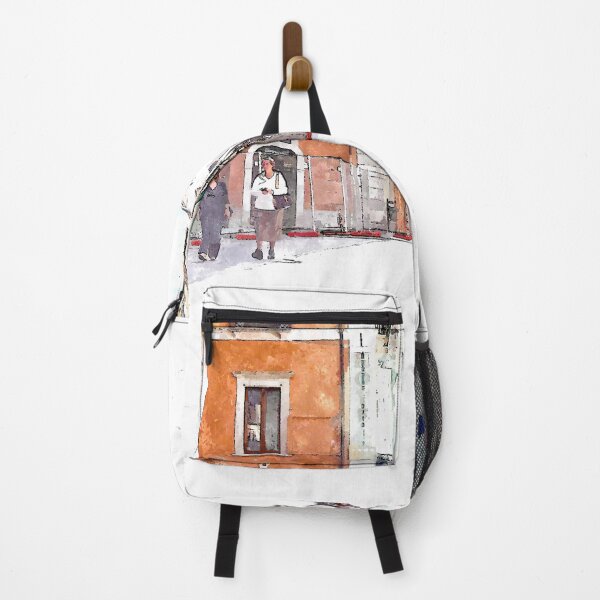 Item preview, L'Aquila: street with people designed and sold by Giuseppe Cocco.