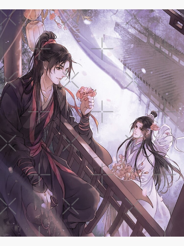 Official Mo Dao Zu Shi Anime Art Set Wei Wuxian Lan Wangji Picture Album  Book