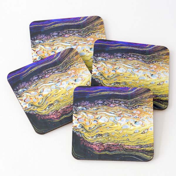 Item preview, Space Between Acrylic Pour Painting  designed and sold by Ashley Branstetter.