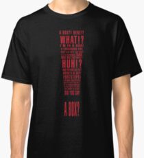 MGS Alert Typography Classic T-Shirt