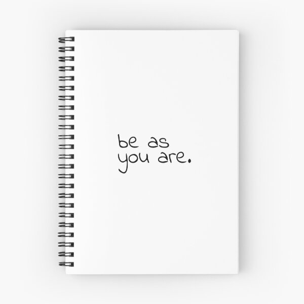 Item preview, Be as you are, positive quote, yoga quote designed and sold by Minimalist Quotes and Sayings.