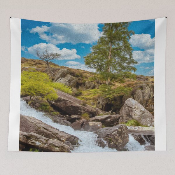 Item preview, Idwal Waterfall  designed and sold by Darren Wilkes.
