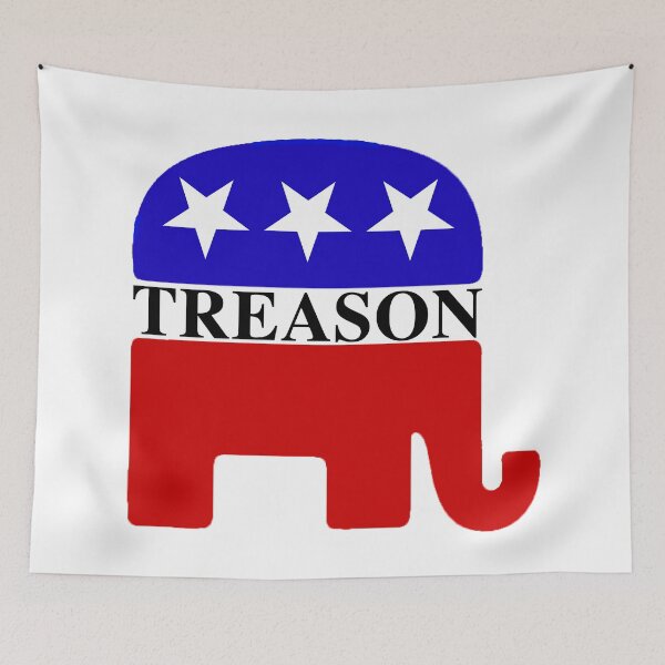 Item preview, GOP Treason Elephant designed and sold by Thelittlelord.