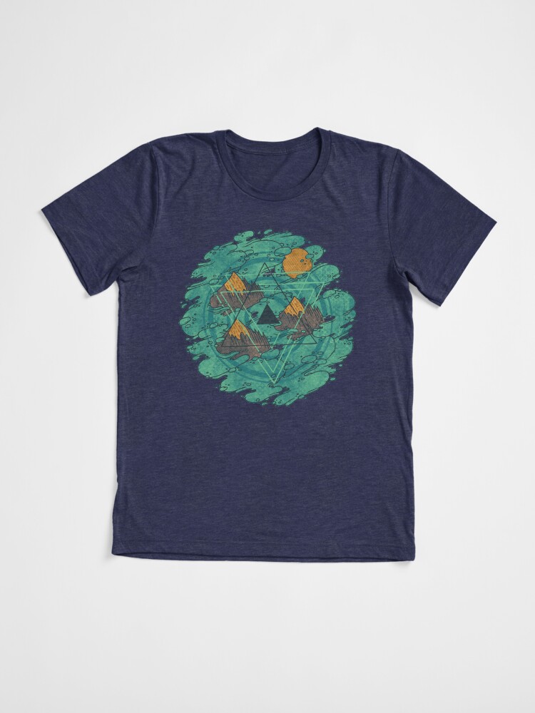 Thumbnail 3 of 7, Tri-blend T-Shirt, Amidst the Mist designed and sold by againstbound.