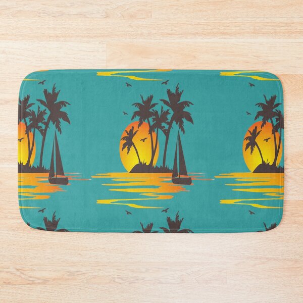 Item preview, palm summer beach designed and sold by Thecitiesstore.