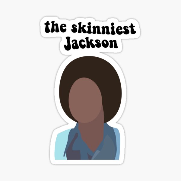 le Jackson le plus maigre Sticker