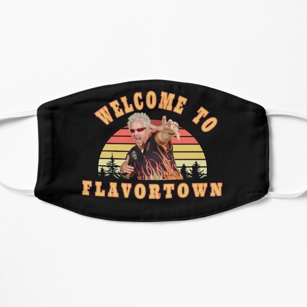 New Guy Fieri Fans Flavortown Flat Mask