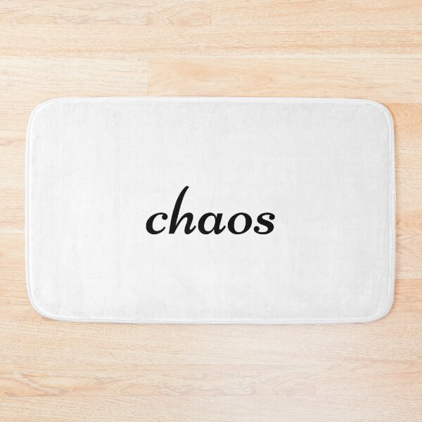 Item preview, Chaos, disorder designed and sold by Minimalist Quotes and Sayings.