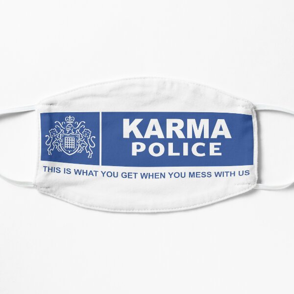 Karma Police - Met Police Parody - Protest - BLM Mask