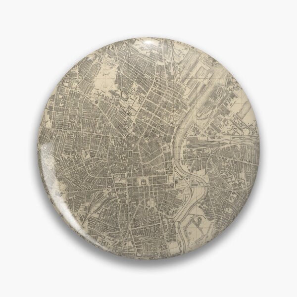 Item preview, Vintage Map of Belfast Ireland (1913) designed and sold by BravuraMedia.