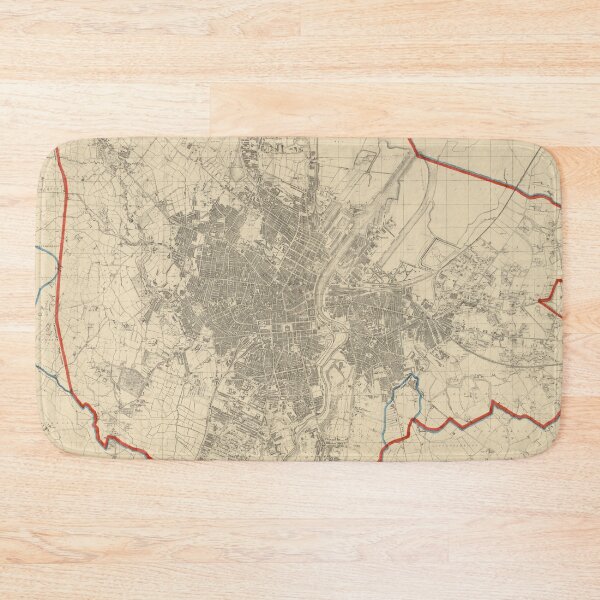 Item preview, Vintage Map of Belfast Ireland (1913) designed and sold by BravuraMedia.