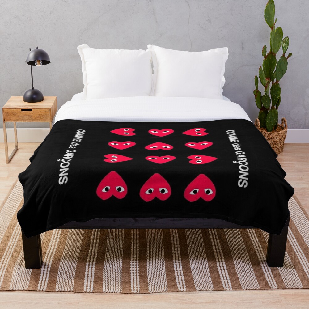 comme des garcons bed sheets