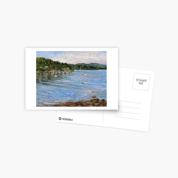 Village Bay Morning Postcard