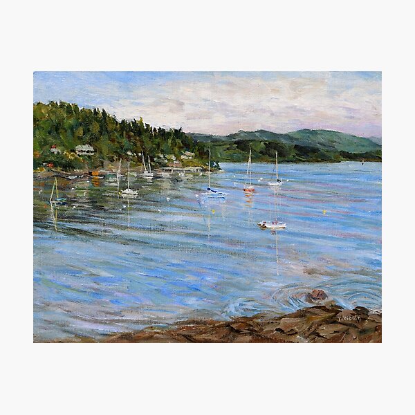 Village Bay Morning Photographic Print