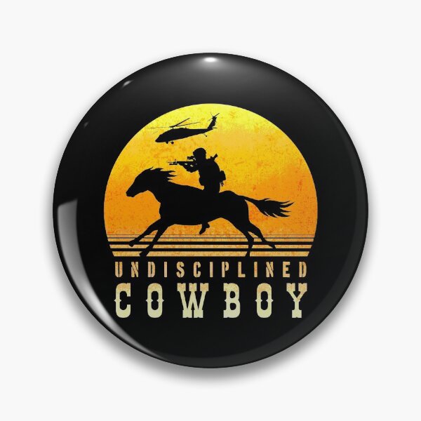 Item preview, Undisciplined Cowboy - Front Towards Enemy version designed and sold by CCCDesign.