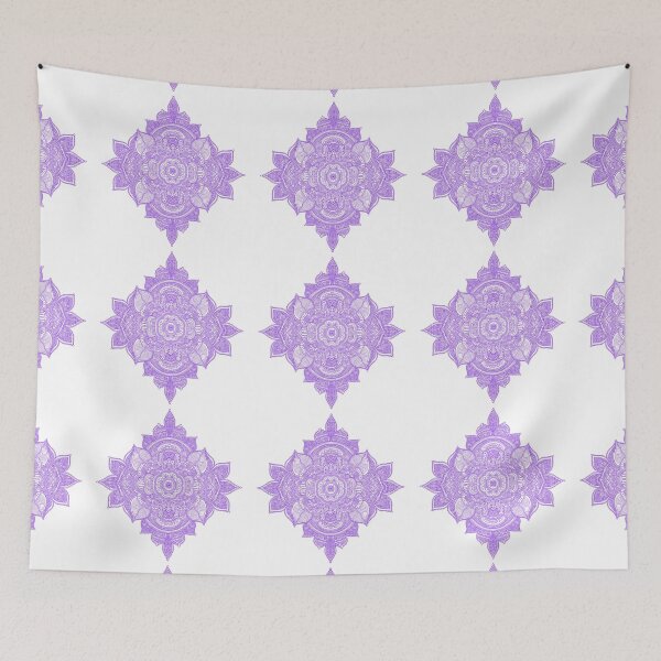 Item preview, PURPLE MANDALA PRINT designed and sold by maryumfahim.