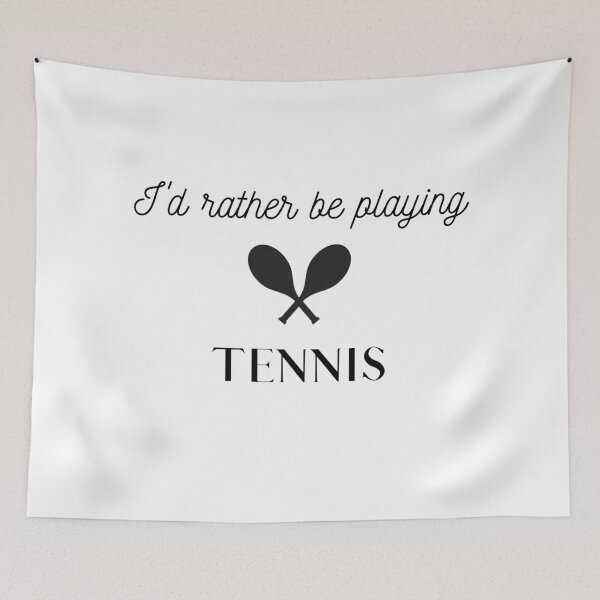 Artikelvorschau, Ich würde lieber Tennis spielen entworfen und verkauft von Thomas-V.