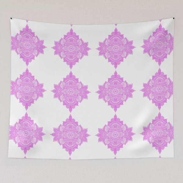 Item preview, PINK MANDALA PRINT designed and sold by maryumfahim.
