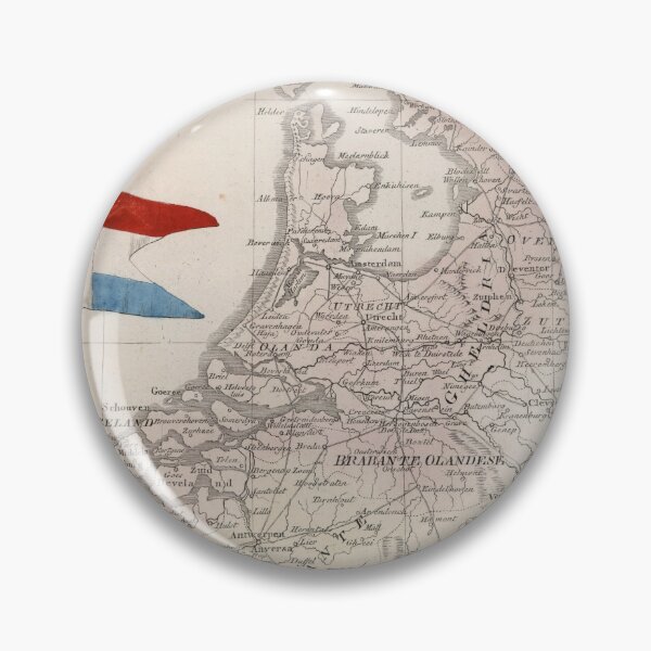 Item preview, Vintage Map of Belgium and Holland (1839) designed and sold by BravuraMedia.