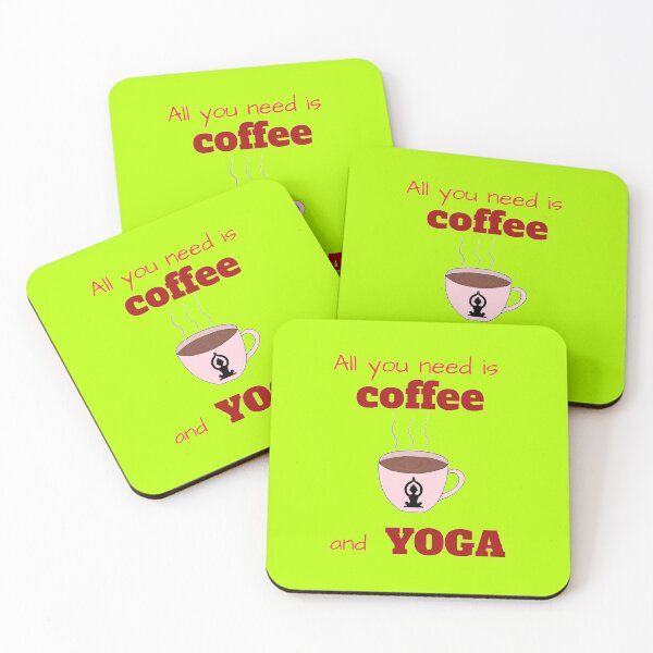 Item preview, All you need you is coffee and yoga designed and sold by Sujitmone.