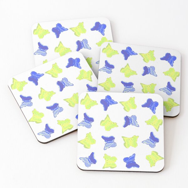 Item preview, Butterfly clips green and blue designed and sold by quinnhealy69.