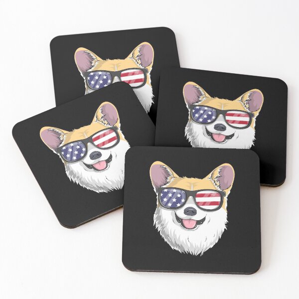Item preview, Patriotic Corgi Dog Merica American Flag designed and sold by fatamyfan1.