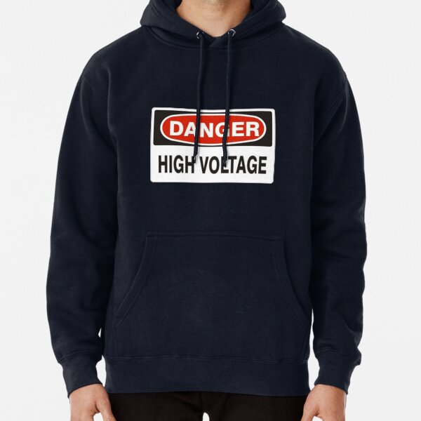 Item preview, Danger high voltage (White background) designed and sold by Mudman.