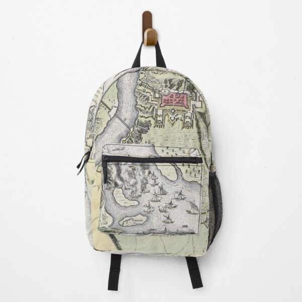 Item preview, Vintage Siege of Belgrade Serbia Map (1717) designed and sold by BravuraMedia.