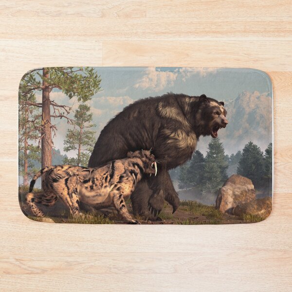 Item preview, Saber Tooth versus Short Faced Bear designed and sold by Daniel Eskridge.