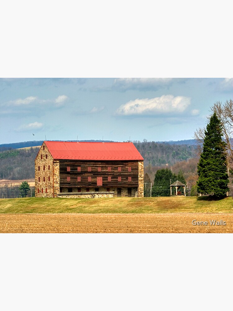 "Vernal Equinox At Snyder's Stone Barn" Poster by ProfAudio Redbubble