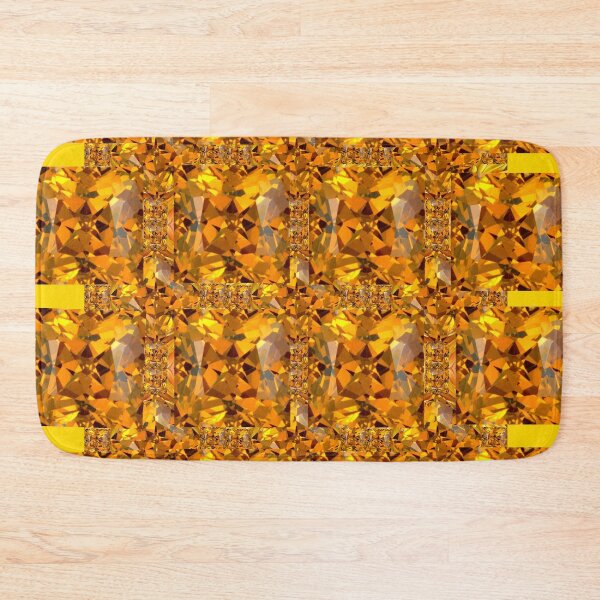 Item preview, GOLDEN TOPAZ GEM PATTERN ART designed and sold by sharlesart.