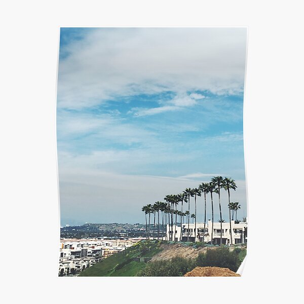 LA View from LMU Poster