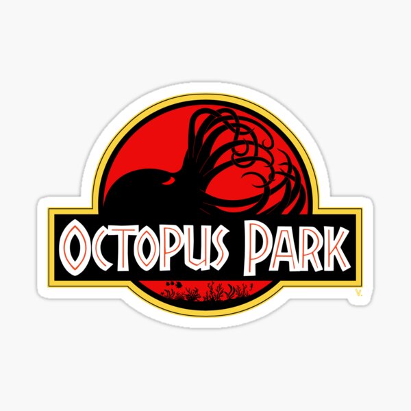 Octopus Park Sticker