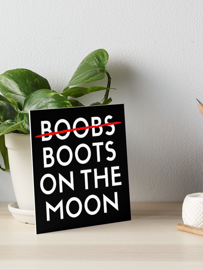 Space Boobs Art Print