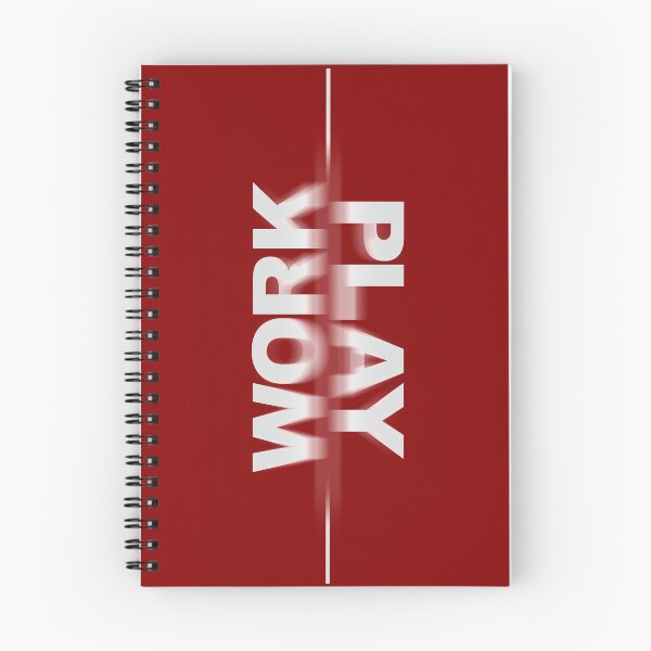 Item preview, Blur the line between work and play designed and sold by drawbey.