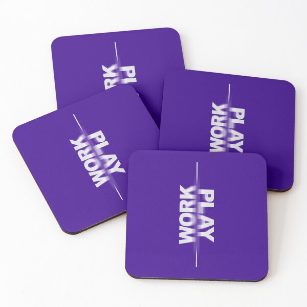 Item preview, Blur the line between work and play designed and sold by drawbey.