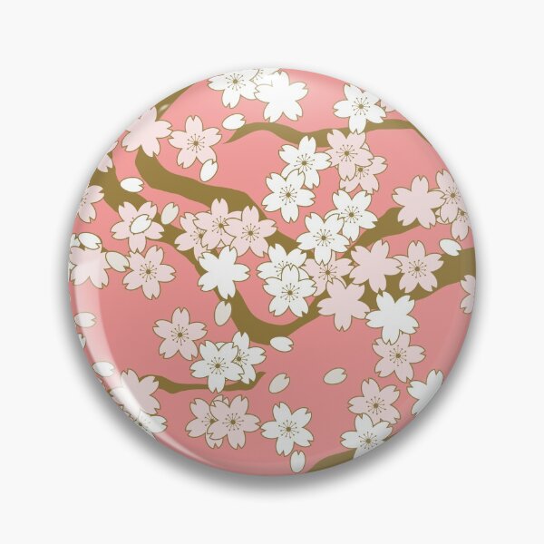 Item preview, Pastel Pink Background with White Petals Floral Background designed and sold by ItsNikkiArts.