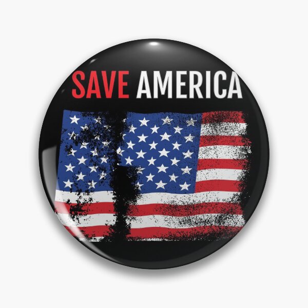 Item preview, Save America American flag 4 th July Gift designed and sold by BlueDot Bubble.