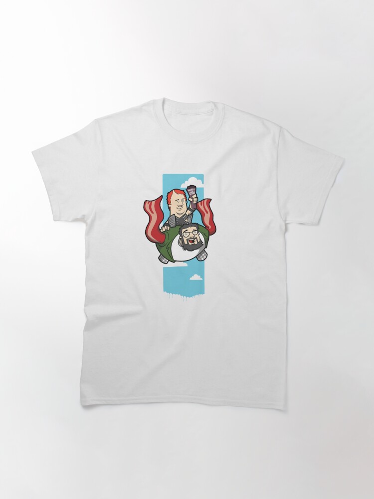 Alternate view of Smith And The Buffy Man On Wings of Swine Classic T-Shirt