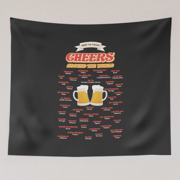 Item preview, Cheers around the world designed and sold by Gezwompl.