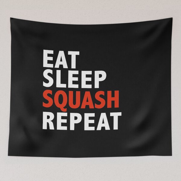 Item preview, Eat Sleep Squash Repeat Squash Players designed and sold by losttribe.