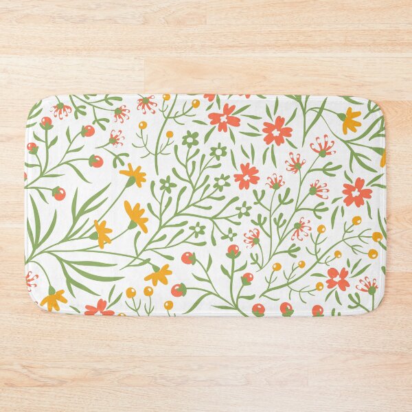 Item preview, Tropical Floral Background Patterns designed and sold by ItsNikkiArts.