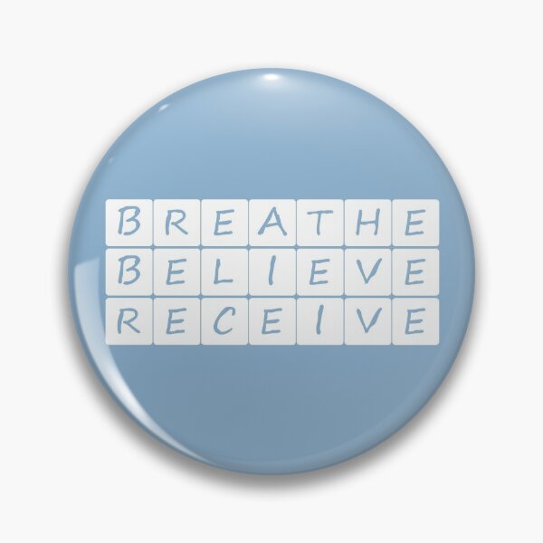 Item preview, Breathe Believe Receive designed and sold by BlueZenStudio.
