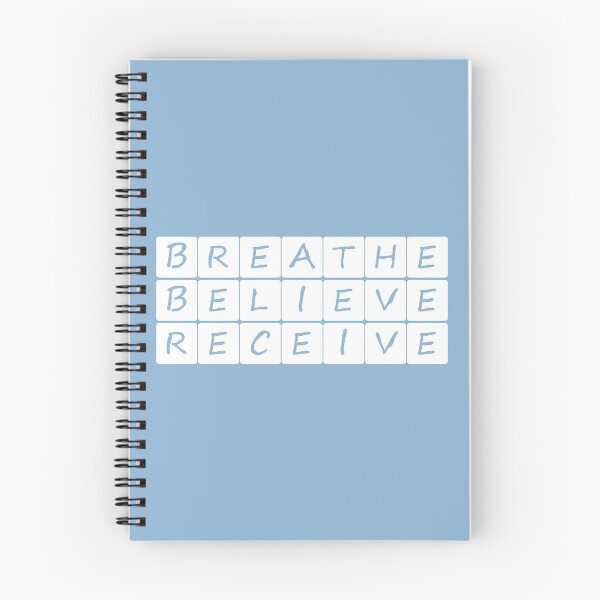 Item preview, Breathe Believe Receive designed and sold by BlueZenStudio.