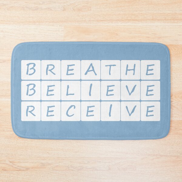 Item preview, Breathe Believe Receive designed and sold by BlueZenStudio.