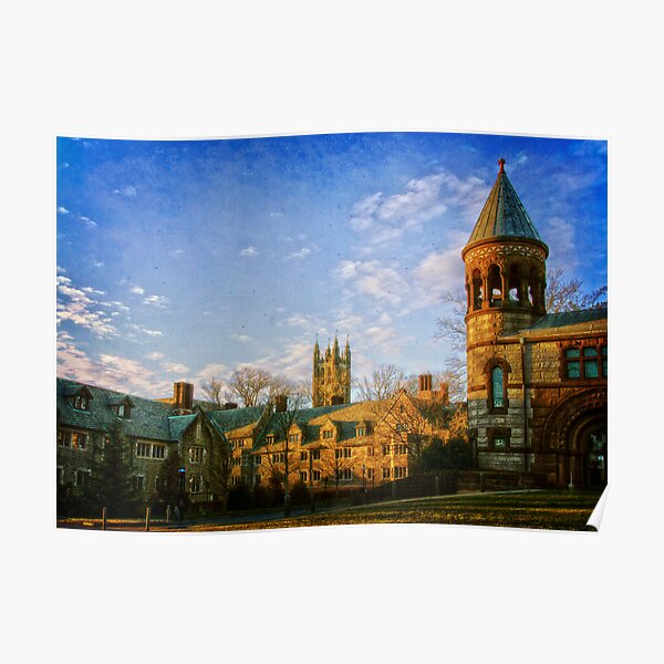 Princeton University Campus Poster