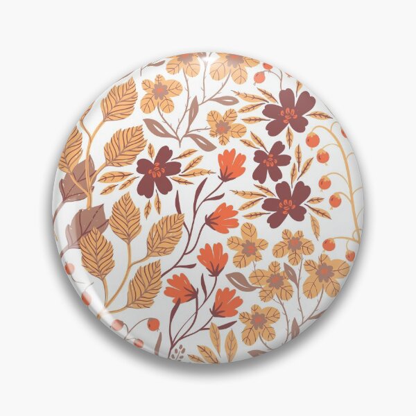 Item preview, Autumn Floral Background Patterns designed and sold by ItsNikkiArts.