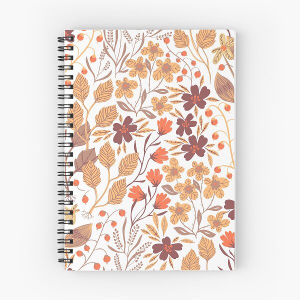 Item preview, Autumn Floral Background Patterns designed and sold by ItsNikkiArts.