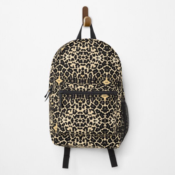 Tiger Animal Print Faux Skin Backpack