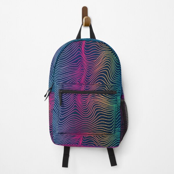 Item preview, Wavy Rainbow Mountains Terra Forma Line Art  designed and sold by christianadams.